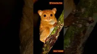 Discovering the Elusive wild Tarsier:Nature's Tiny Nocturnal Hunter