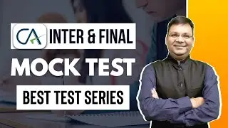 CA Inter & Final Mock Test | Best Test Series for CA Inter & Final | SJC Institute