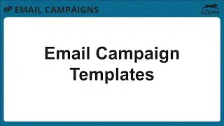 EZLynx 5 - How to Create Email Campaign Templates