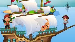 Animais para Crianças | Sons de Animais | Vídeo Educativo Infantil I Buscando o tesouro