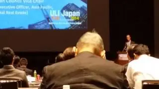 Urban Land Institute ULI conference 2014 - 11- 13th Japan