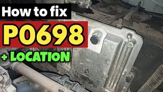 p0698 | p0698 опорное напряжение датчика b низкое | код p0698 | p0698 obd2