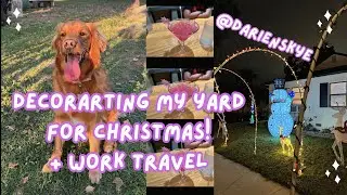 Christmas Decorating Vlog! 🎄 + Work Travel to San Francisco and Dallas ✈️