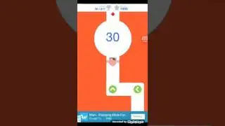 Playing tap dash run