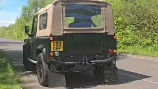 Land Rover Defender 90 with Supercharged LS3
