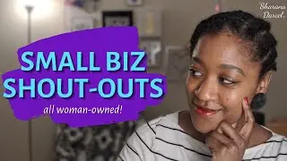 7 Woman-Owned Small Businesses to Support in 2021 || sharanadarcel