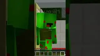 JJ and Mikey Became EXE Monsters in Minecraft - Maizen #shorts #jj #mikey #JjMikey #Maizen #EXE