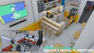 COMBO PENGHASIL CUAN - Makeover Ruko Jadi WARKOP x RENTAL PS