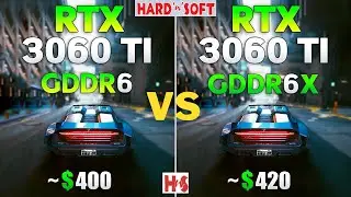 RTX 3060 Ti GDDR6 vs GDDR6X / Test in 8 Games / Which is Better?