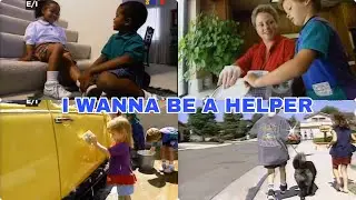 I Wanna Be A Helper 🤝 Kids Club Block music video