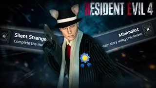 Resident Evil 4 Remake | LIVE Achievement Hunt &ndash; Minimalist & Silent Stranger |
