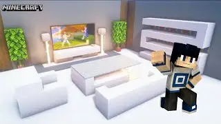 Minecraft :Modern Living Room Tutorial