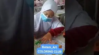 Klas ekskul SDIT DARUSSALAM 01BATAM  #artistdrawing #art #batam #mewarnaigambar #menggambaruntukanak