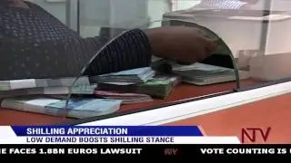 Shilling appreciation: Low dollar demand boosts shilling stance