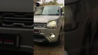WagonR headlight and fog lamp upgraded with powerful 75w 4300kelvin LED bulbs #car #headlights #led