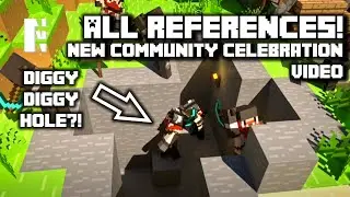 All the references in Mojang's Minecraft Community Celebration Video!