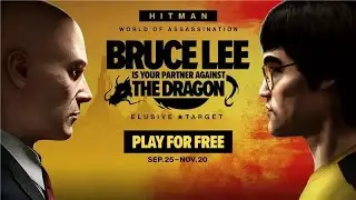 Bruce Lee in Hitman WoA 🐉 | Exclusive Target Showcase + Famous Quotes