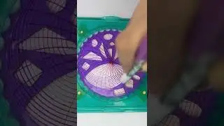 From Tiny Dots to a Mesmerizing Mandala! #asmr #art #2024 #shorts #spirograph