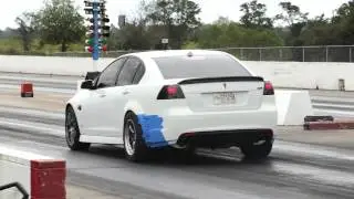 G8 making a pass at the dragstrip