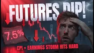 US Stock Futures Dip: Analyzing the CPI & Earnings Storm
