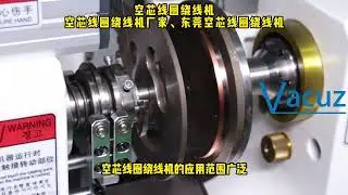 Vacuz Precision Automatic Single Axis Wireless Bobbinless Voice Coil Needle Winding Machine For Sale