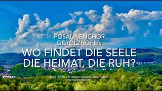 Wo findet die Seele die Heimat die Ruh Posaunenchor Gerolzhofen 20220911