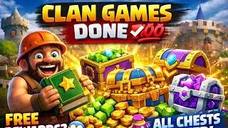 MAX Clan Games Rewards + Treasure Event Chests OPENING 🔥 | Clash of Clans