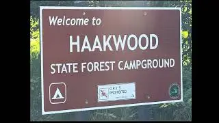 Primitive camping at Haakwood state forest campground in Michigan&rsquo;s Lower Peninsula 