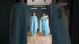 Wearing VS Styling a loose kurti 🥹❤️ #indianattire #salwarkameez #youtube