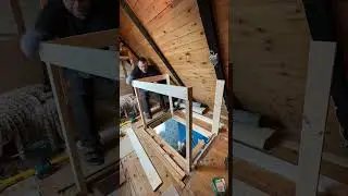 Dachboden lukenschutzgel&auml;nder auf ma&szlig; montieren