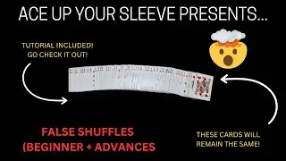 False Shuffle (Advanced + Beginner Version!) MUST LEARN!!!