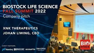 BioStock Life Science Fall Summit 2022 | Pitch: XNK Therapeutics