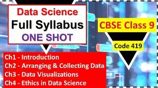 Grade 9 Data Science | One Shot | CBSE Skill Education