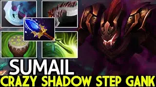 SUMAIL [Spectre] Crazy Scepter Shadow Step Gank Killing Machine Dota 2