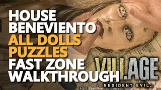 Doll Woman Resident Evil Village All House Beneviento Puzzles