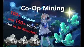 Guide to Co-Op mining - Over 100 crystals and white iron ores in 30 minutes!