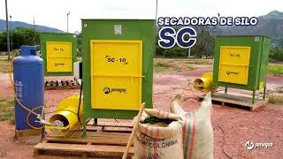 Secado eficiente con las Secadoras de silo SC Penagos/ Efficient drying with Penagos SC silo dryers☕