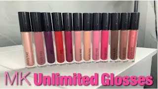 MARY KAY New Unlimited Lip Gloss Review!!!