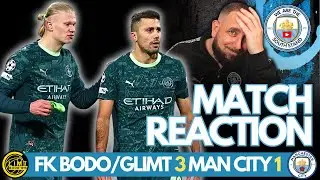SHOCKING! 😱 Bodo/Glimt 3-1 Manchester City | Rodri RED CARD & Haaland Frozen Out! ❄️ UNACCEPTABLE!