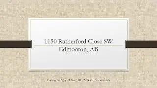 1150 Rutherford Close SW, Edmonton AB