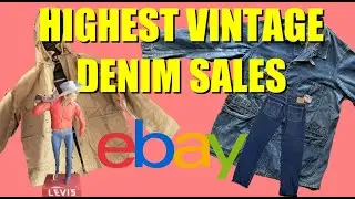HEAT CHECK: Highest Selling Vintage Denim On Ebay EP.52