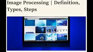 What is image processing ⚙️ | Image Processing