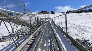 Aventura iarna la bob alpin Gyimes Harghita #alpine #coaster