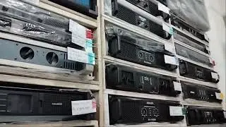 power ampli,mixer audio, equalizer dan peralatan elektronik lainnya tersedia di barokah barat