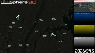 10x Timelapse: Flight 1549 Radar Data