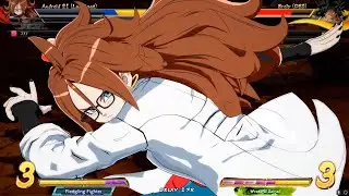 Dragon Ball FighterZ  - Lab Coat Android 21 Day 1 Ranked Matches (1080p 60FPS)