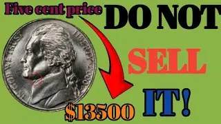 USA five cents 2000 Jefferson Rare Five cents Coins Worth Big money!cents Worth money!