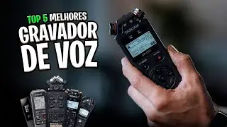 Os 5 Melhores GRAVADORES DE VOZ DIGITAIS em 2024! Rank ✅