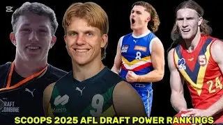 Рейтинги игроков драфта AFL 2025 года и драфт-болы #afl #footy