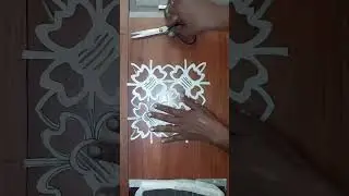 🌿 flower rangoli designs without dots and colours🌿 paper flower making easy at home🌿